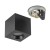 Natynkowa oprawa sufitowa lampa punktowa PARANA BLACK 10718 NOWODVORSKI Lighting GU10 IP44 spot natynkowa nowoczesna oświetleniowa czarna czarny Inspiracje Premium