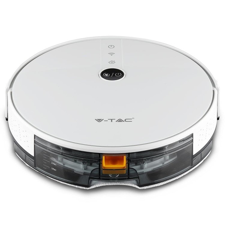 Odkurzacz Automatyczny VT-5555 V-TAC Auto powrót GYRO ROBOTIC VACUUM kompatybilny z Amazon Alexa Google Home Smart Biały
