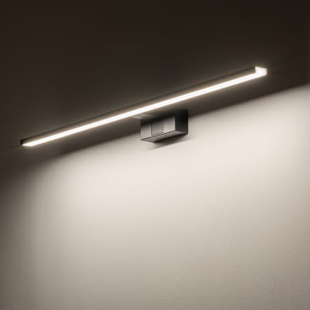 Lampa ścienna łazienkowa nad lustro CEZANNE LED BLACK L 10671 NOWODVORSKI Lighting 15W IP44 3000K nowoczesna oprawa oświetleniowa czarna czarny kinkiet łazienkowy obrazowy do łazienki Inspiracje Premium