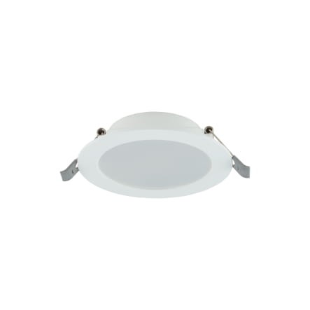 Sufitowa oprawa downlight LED okrągła MYKONOS LED 6W WH 10535 Nowodvorski Lighting 3000K wpuszczane do zabudowy sufitu podwieszanego lampa oprawa punktowa podtynkowa barwa ciepła ciepłobiała biała białe biały Inspiracje Premium