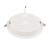 Sufitowa oprawa downlight LED okrągła MYKONOS LED 24W WH 10545 Nowodvorski Lighting 4000K wpuszczane do zabudowy sufitu podwieszanego lampa oprawa punktowa podtynkowa barwa dzienna neutralna biała białe biały Inspiracje Premium