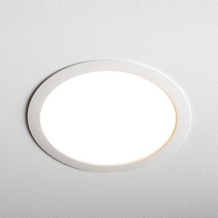 Sufitowa oprawa downlight LED okrągła MYKONOS LED 24W WH 10544 Nowodvorski Lighting 3000K wpuszczane do zabudowy sufitu podwieszanego lampa oprawa punktowa podtynkowa barwa ciepła ciepłobiała biała białe biały Inspiracje Premium