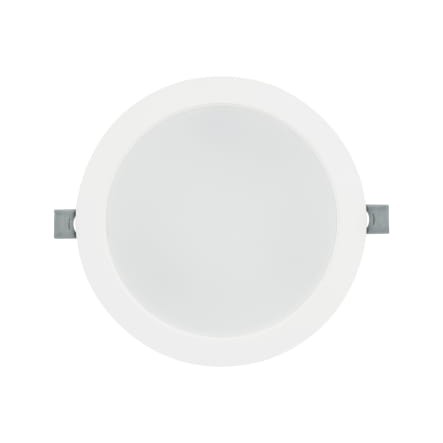 Sufitowa oprawa downlight LED okrągła MYKONOS LED 15W WH 10541 Nowodvorski Lighting 4000K wpuszczane do zabudowy sufitu podwieszanego lampa oprawa punktowa podtynkowa barwa dzienna neutralna biała białe biały Inspiracje Premium