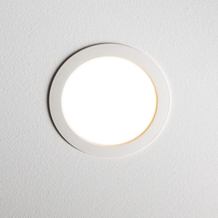 Sufitowa oprawa downlight LED okrągła MYKONOS LED 10W WH 10537 Nowodvorski Lighting 3000K wpuszczane do zabudowy sufitu podwieszanego lampa oprawa punktowa podtynkowa barwa ciepła ciepłobiała biała białe biały Inspiracje Premium