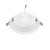 Sufitowa oprawa downlight LED okrągła MYKONOS LED 10W WH 10537 Nowodvorski Lighting 3000K wpuszczane do zabudowy sufitu podwieszanego lampa oprawa punktowa podtynkowa barwa ciepła ciepłobiała biała białe biały Inspiracje Premium
