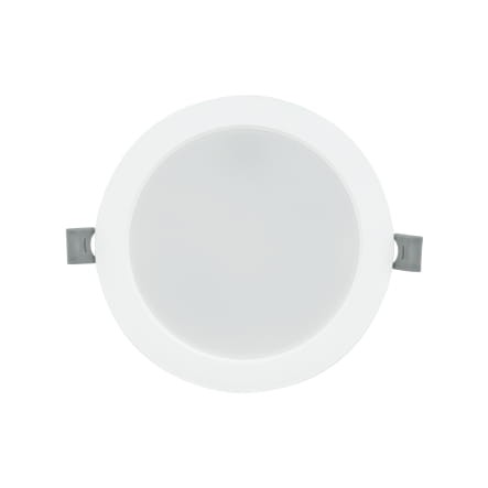 Sufitowa oprawa downlight LED okrągła MYKONOS LED 10W WH 10537 Nowodvorski Lighting 3000K wpuszczane do zabudowy sufitu podwieszanego lampa oprawa punktowa podtynkowa barwa ciepła ciepłobiała biała białe biały Inspiracje Premium