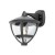 Lampa ogrodowa elewacyjna Kinkiet Zewnętrzny AMELIA BL WL 10495 NOWODVORSKI Lighting E27 IP44 stylizowana aluminium metalowa na budynek oświetlenie zewnętrzne czarna czarny Inspiracje Premium