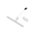 Lampa ścienna łazienkowa nad lustro CEZANNE LED WHITE S 10683 NOWODVORSKI Lighting 8W IP44 4000K nowoczesna oprawa oświetleniowa biała biały kinkiet łazienkowy obrazowy do łazienki Inspiracje Premium