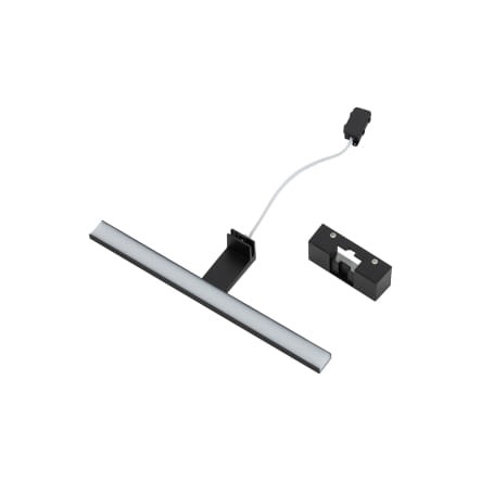 Lampa ścienna łazienkowa nad lustro CEZANNE LED BLACK S 10668 NOWODVORSKI Lighting 8W IP44 3000K nowoczesna oprawa oświetleniowa czarna czarny kinkiet łazienkowy obrazowy do łazienki Inspiracje Premium
