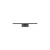 Lampa ścienna łazienkowa nad lustro CEZANNE LED BLACK S 10668 NOWODVORSKI Lighting 8W IP44 3000K nowoczesna oprawa oświetleniowa czarna czarny kinkiet łazienkowy obrazowy do łazienki Inspiracje Premium