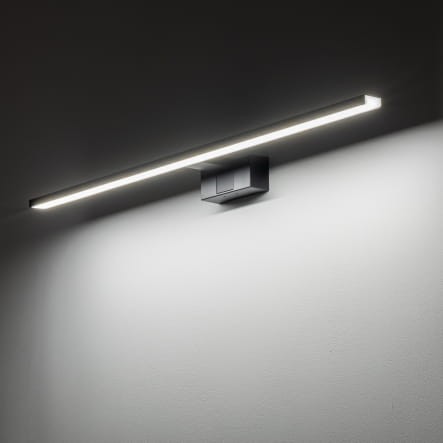 Lampa ścienna łazienkowa nad lustro CEZANNE LED BLACK L 10678 NOWODVORSKI Lighting 15W IP44 4000K nowoczesna oprawa oświetleniowa czarna czarny kinkiet łazienkowy obrazowy do łazienki Inspiracje Premium