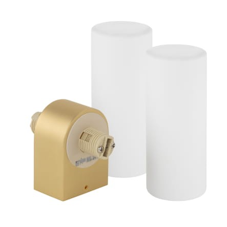 Lampa ścienna Kinkiet Łazienkowy NATALIE II BRASS 10727 NOWODVORSKI Lighting IP44 do łazienki G9 x2 nowoczesna oprawa oświetleniowa obok lustra nad lustro w łazience podwójny dwustronny mosiądz Inspiracje Premium