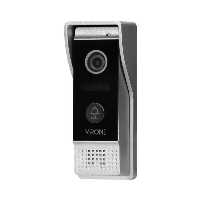 Wideodomofon VDP-63 Virone Zestaw wideodomofonowy, bezsłuchawkowy, monitor 7"LCD, menu OSD, WI-FI + APP na telefon, z gniazdem na kartę pamięci TF, sterowanie bramą, biały, VIFAR