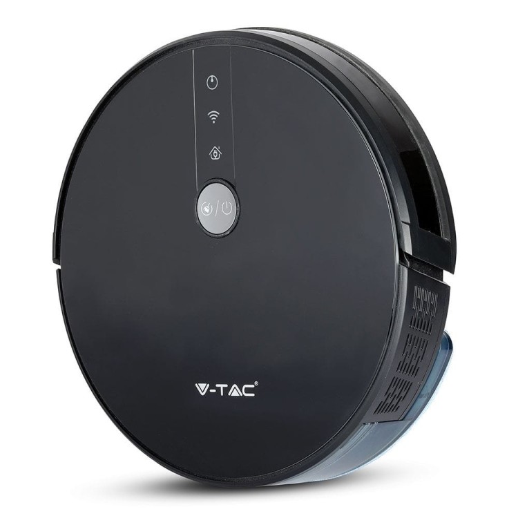 Odkurzacz Automatyczny VT-5555 V-TAC Auto powrót GYRO ROBOTIC VACUUM kompatybilny z Amazon Alexa Google Home Smart Czarny