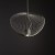 Lampa sufitowa Wisząca PUMPKIN M SILK GRAY 11244 Nowodvorski Lighting 1x GU10 z drutów druciana metal metalowa szara szary zwis Inspiracje Premium