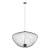 Lampa sufitowa Wisząca PUMPKIN L UMBRA GRAY 11252 Nowodvorski Lighting 1x GU10 z drutów druciana metal metalowa szara szary zwis Inspiracje Premium