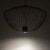 Lampa sufitowa Wisząca PUMPKIN L UMBRA GRAY 11252 Nowodvorski Lighting 1x GU10 z drutów druciana metal metalowa szara szary zwis Inspiracje Premium