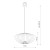 Lampa sufitowa Wisząca PUMPKIN L UMBRA GRAY 11252 Nowodvorski Lighting 1x GU10 z drutów druciana metal metalowa szara szary zwis Inspiracje Premium