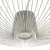 Lampa sufitowa Wisząca PUMPKIN L SILK GRAY 11251 Nowodvorski Lighting 1x GU10 z drutów druciana metal metalowa szara szary zwis Inspiracje Premium