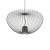 Lampa sufitowa Wisząca PUMPKIN M UMBRA GRAY 11245 Nowodvorski Lighting 1x GU10 z drutów druciana metal metalowa szara szary zwis Inspiracje Premium