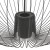 Lampa sufitowa Wisząca PUMPKIN M UMBRA GRAY 11245 Nowodvorski Lighting 1x GU10 z drutów druciana metal metalowa szara szary zwis Inspiracje Premium