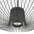 Lampa sufitowa Wisząca PUMPKIN M UMBRA GRAY 11245 Nowodvorski Lighting 1x GU10 z drutów druciana metal metalowa szara szary zwis Inspiracje Premium