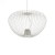 Lampa sufitowa Wisząca PUMPKIN M SILK GRAY 11244 Nowodvorski Lighting 1x GU10 z drutów druciana metal metalowa szara szary zwis Inspiracje Premium