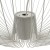 Lampa sufitowa Wisząca PUMPKIN M SILK GRAY 11244 Nowodvorski Lighting 1x GU10 z drutów druciana metal metalowa szara szary zwis Inspiracje Premium