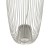 Lampa sufitowa Wisząca PUMPKIN S SILK GRAY 11242 Nowodvorski Lighting 1x GU10 z drutów druciana metal metalowa szara szary zwis Inspiracje Premium