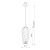 Lampa sufitowa Wisząca PUMPKIN S UMBRA GRAY 11243 Nowodvorski Lighting 1x GU10 z drutów druciana metal metalowa szara szary zwis Inspiracje Premium