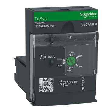 Blok wyzwalacza Moduł sterujący podstawowy klasa 10 3-12A 110/220V DC/AC LUCA12FU Schneider Electric