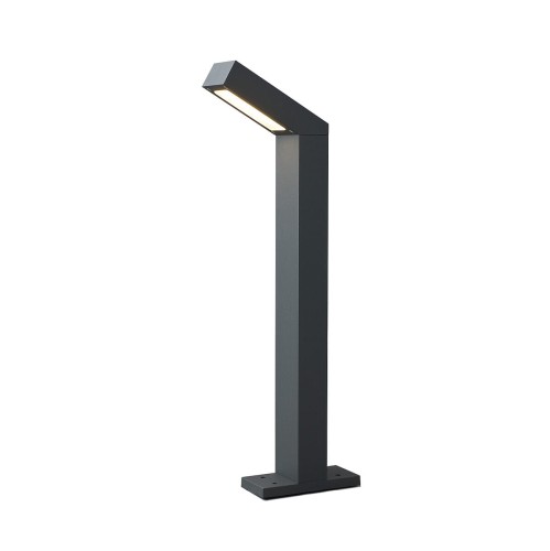 Lampa Stojąca Ogrodowa LHOTSE LED 4448 NOWODVORSKI Lighting 9W IP54 zewnętrzna elektryczna do oświetlenia ścieżki drogi podjazdu grafitowa Inspiracje Premium