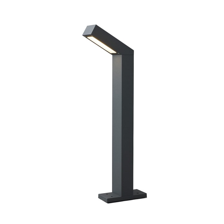 Lampa Stojąca Ogrodowa LHOTSE LED 4448 NOWODVORSKI Lighting 9W IP54 zewnętrzna elektryczna do oświetlenia ścieżki drogi podjazdu grafitowa Inspiracje Premium