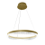 Lampa sufitowa wisząca okrąg koło Industrialna Loft PRECIOSA 52W LED ML0999 Milagro 4000K nowoczesna oprawa oświetleniowa okrągła metal żyrandol złoty złota zwis Inspiracje Premium