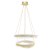 Lampa sufitowa wisząca okrąg koło Industrialna Loft PRECIOSA 85W LED ML1000 Milagro 4000K nowoczesna oprawa oświetleniowa okrągła metal żyrandol złoty złota zwis Inspiracje Premium