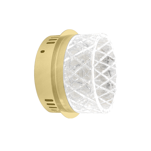 Lampa ścienna Kinkiet ELEGANCE 9W LED ML0994 Milagro nowoczesna oprawa oświetleniowa metal złota złoty pojedynczy Inspiracje Premium