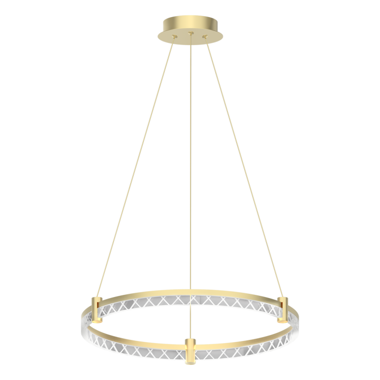 Lampa sufitowa wisząca okrąg koło Industrialna Loft ELEGANCE 36W LED ML0996 Milagro 4000K nowoczesna oprawa oświetleniowa okrągła metal żyrandol złoty złota zwis Inspiracje Premium