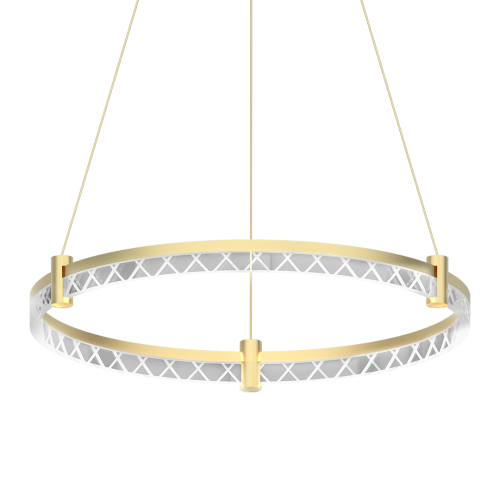 Lampa sufitowa wisząca okrąg koło Industrialna Loft ELEGANCE 36W LED ML0996 Milagro 4000K nowoczesna oprawa oświetleniowa okrągła metal żyrandol złoty złota zwis Inspiracje Premium