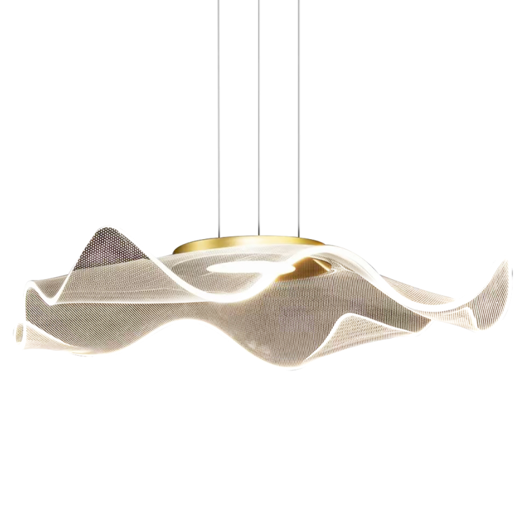 Lampa sufitowa wisząca LARGO 16W LED ML1042 Milagro nowoczesna oprawa oświetleniowa metal żyrandol akryl złota złoty zwis Inspiracje Premium