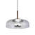 Lampa sufitowa wisząca VETRO CLEAR 6W LED ML1044 Milagro nowoczesna oprawa oświetleniowa metal szkło transparentna zwis Inspiracje Premium