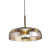 Lampa sufitowa wisząca VETRO AMBER 6W LED ML1045 Milagro nowoczesna oprawa oświetleniowa metal szkło amber bursztynowa zwis Inspiracje Premium