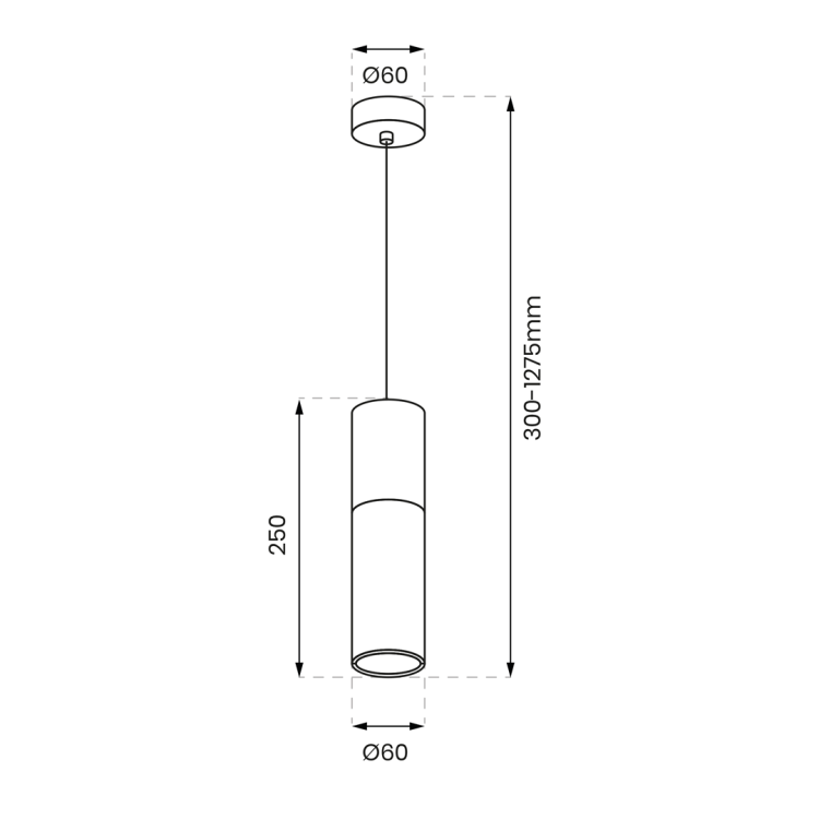 Lampa sufitowa wisząca RICKY Czarny 1xGU10 ML1088 Milagro GU10 oświetleniowa żyrandol nowoczesna metal szkło do Kuchni Jadalni nad stół blat wyspę czarna pojedyncza Inspiracje Premium