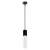 Lampa sufitowa wisząca RICKY Czarny 1xGU10 ML1088 Milagro GU10 oświetleniowa żyrandol nowoczesna metal szkło do Kuchni Jadalni nad stół blat wyspę czarna pojedyncza Inspiracje Premium
