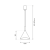 Lampa sufitowa wisząca PERU WHITE 1xE27 MLP0979 Milagro E27 oświetleniowa żyrandol nowoczesna metal szkło do Kuchni Jadalni nad stół blat wyspę biała biały biało złota pojedyncza Inspiracje Premium