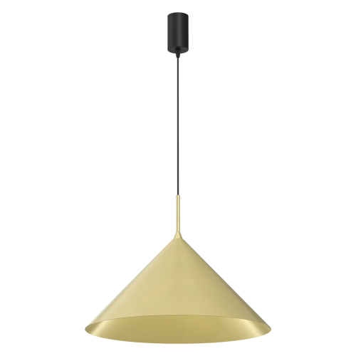 Lampa sufitowa wisząca CAPITAL GOLD 1xGX53 MLP0951 Milagro 46cm GX53 oświetleniowa żyrandol nowoczesna metal do Kuchni Jadalni nad stół blat wyspę złota złoty pojedyncza Inspiracje Premium