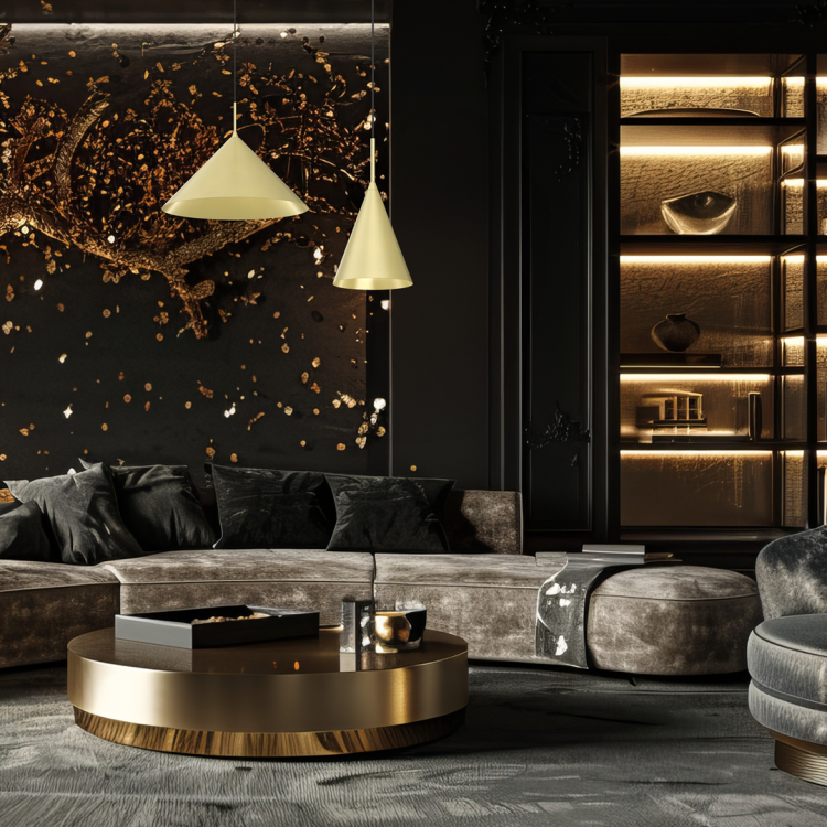 Lampa sufitowa wisząca CAPITAL GOLD 1xGX53 MLP0951 Milagro 46cm GX53 oświetleniowa żyrandol nowoczesna metal do Kuchni Jadalni nad stół blat wyspę złota złoty pojedyncza Inspiracje Premium