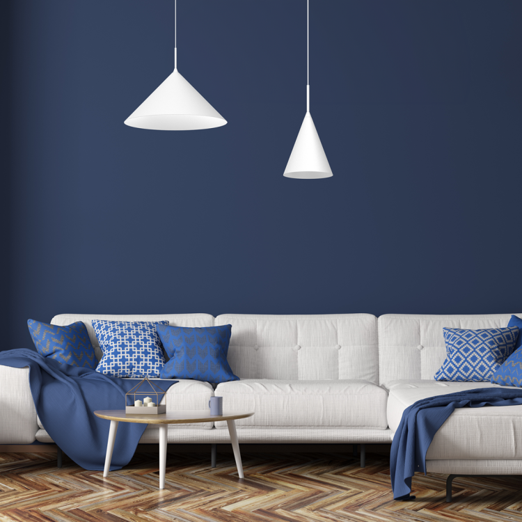 Lampa sufitowa wisząca CAPITAL WHITE 1xGX53 MLP0953 Milagro 46cm GX53 oświetleniowa żyrandol nowoczesna metal do Kuchni Jadalni nad stół blat wyspę biała biały pojedyncza Inspiracje Premium