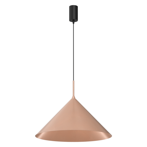 Lampa sufitowa wisząca CAPITAL ROSE GOLD 1xGX53 MLP0954 Milagro 46cm GX53 oświetleniowa żyrandol nowoczesna metal do Kuchni Jadalni nad stół blat wyspę miedziana miedziany pojedyncza Inspiracje Premium