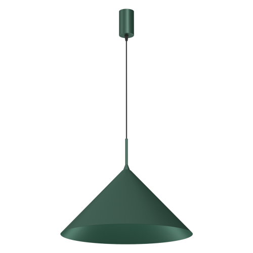Lampa sufitowa wisząca CAPITAL GREEN 1xGX53 MLP0955 Milagro 46cm GX53 oświetleniowa żyrandol nowoczesna metal do Kuchni Jadalni nad stół blat wyspę butelkowa zieleń zielona zielony pojedyncza Inspiracje Premium