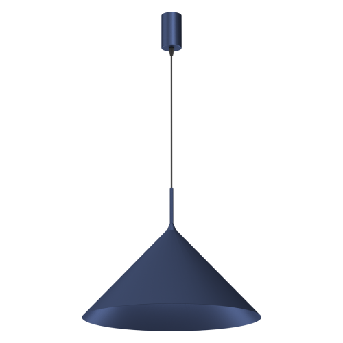 Lampa sufitowa wisząca CAPITAL NAVY BLUE 1xGX53 MLP0956 Milagro 46cm GX53 oświetleniowa żyrandol nowoczesna metal do Kuchni Jadalni nad stół blat wyspę granatowa granatowy pojedyncza Inspiracje Premium
